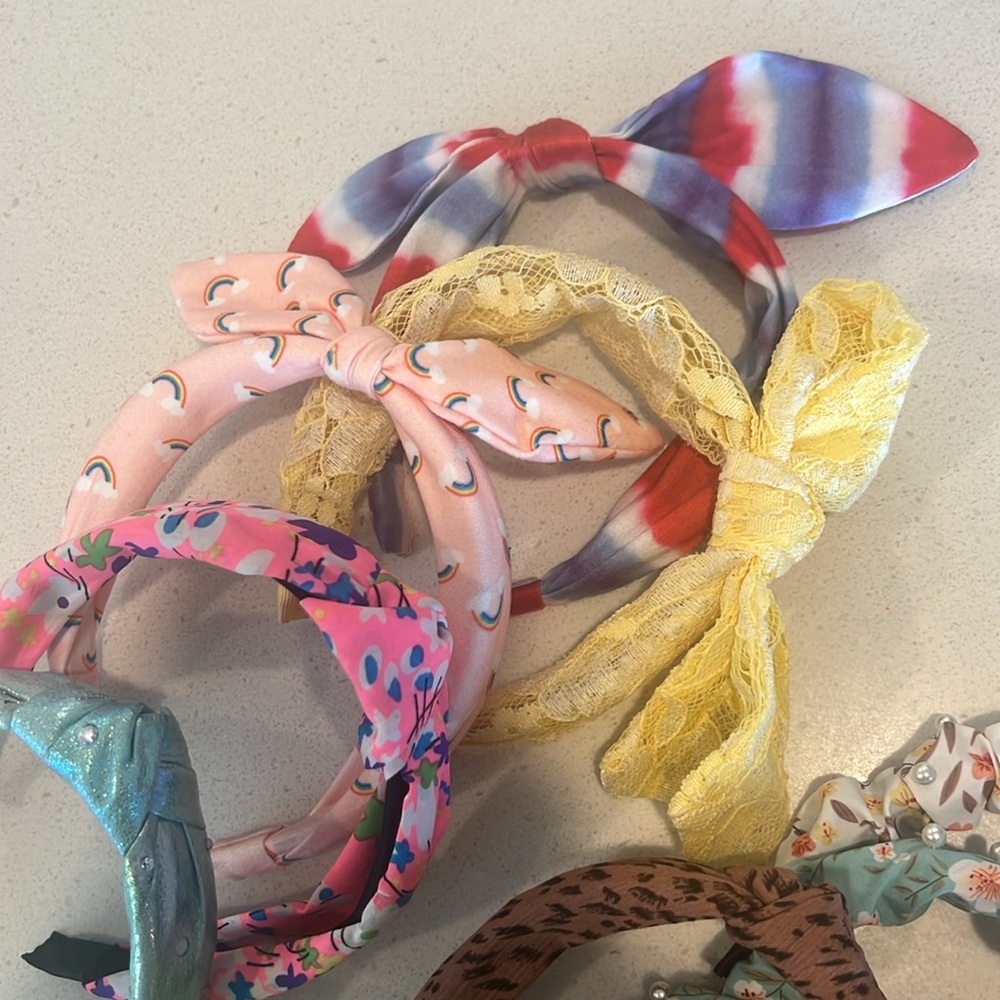 10 Pack! Girls Headbands - Picture 3 of 6